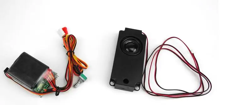 Звуковая турбонаддува динамик двигателя для 1/14 RC трактор самосвал LESU TAMIYA KING