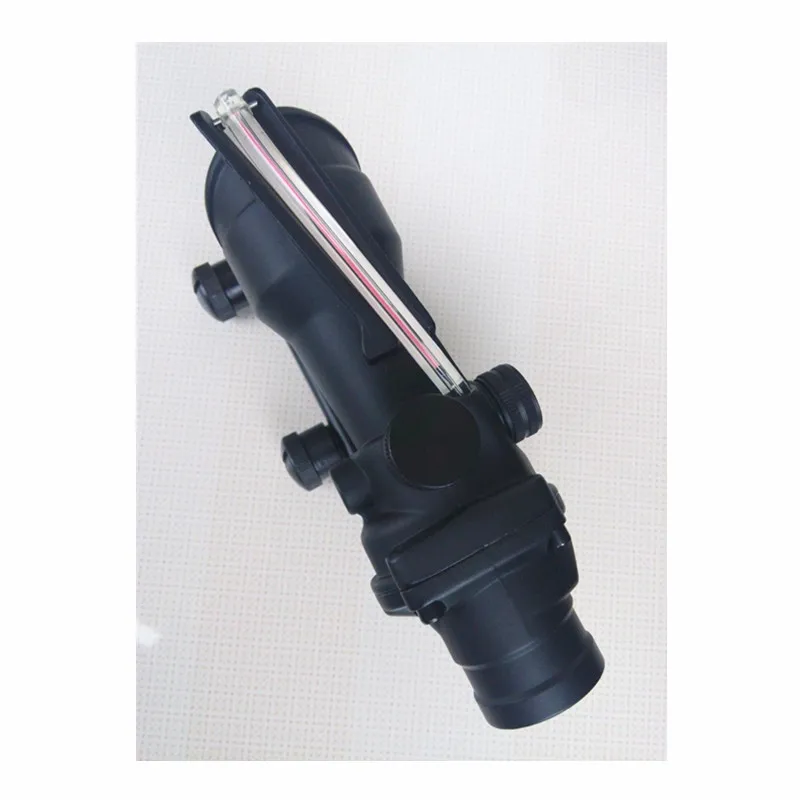 ACOG 4X32 Fiber Source Red Green Illuminated Scope black color Tactical Hunting Riflescope 4x magnification | Спорт и развлечения