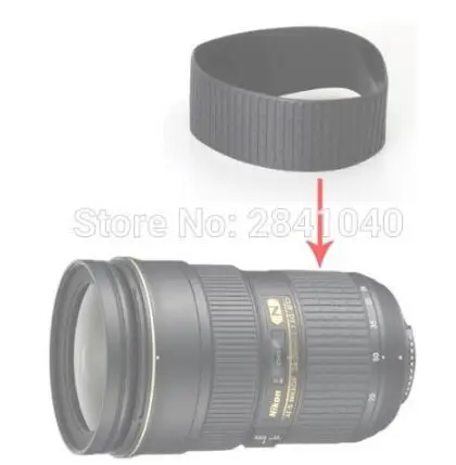Новинка резиновое кольцо для фокуса объектива зум резиновая рукоятка Nikon AF-S 24-70