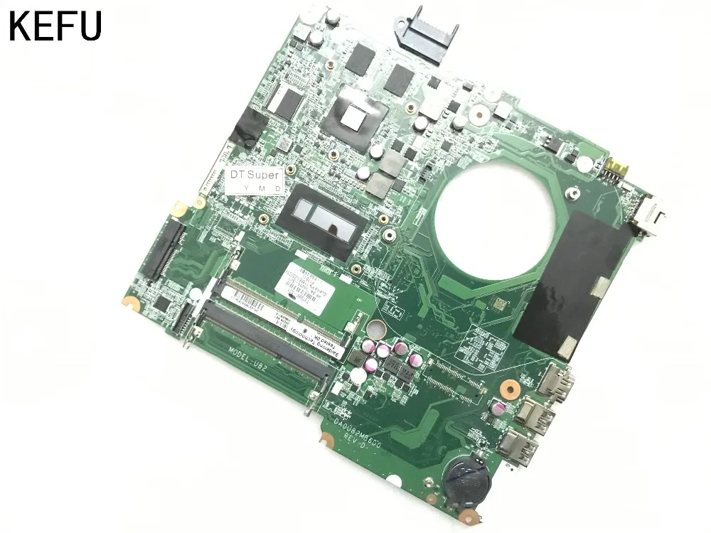 KEFU, DA0U82MB6D0 REV: D материнская плата для ноутбука hp Pavilion 15-N материнская плата, i7-4500u, 740m 2gb(Квалифицированный ОК