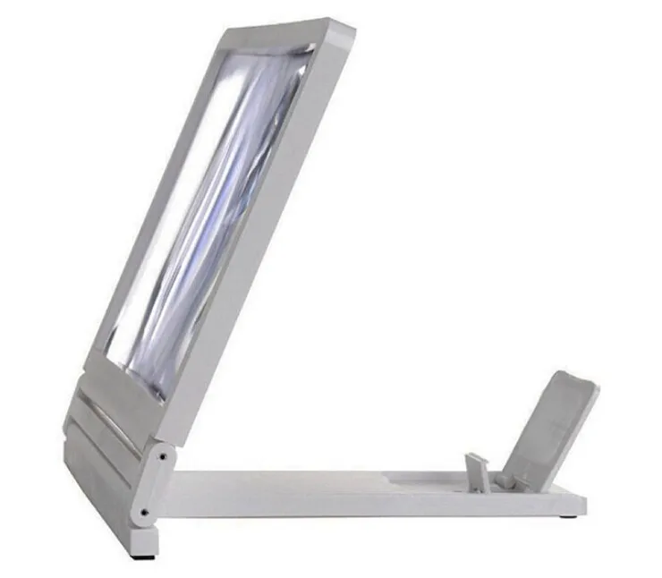 Портативный складной 3X мобильного телефона Экран Лупа объектив HD Expander увеличить