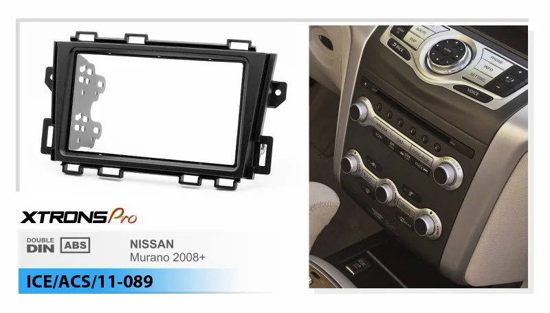 XTRONS ar Audio Dash Kit Facia для NISSAN Murano головное устройство Установка отделка лицевая
