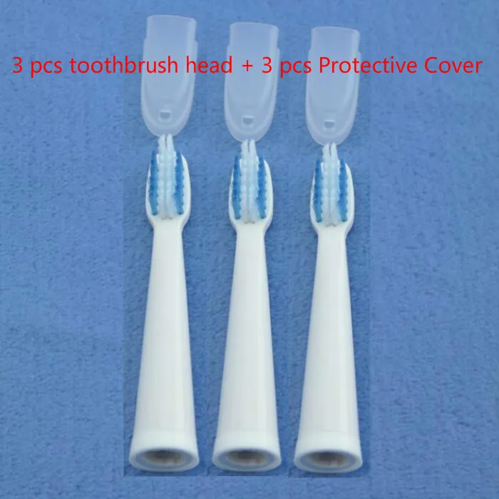 3 шт LANSUNG Зубная щетка головка электрическая зубная щетка Сменная головка подходит для U1 A39 A39PLUS A1 SN901 SN902 зубная щетка гигиена полости рта - Цвет: B B B