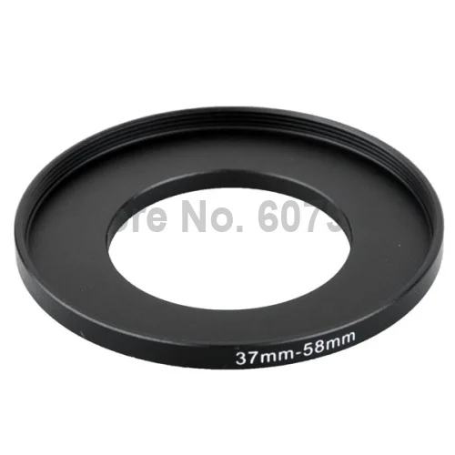 

2pcs Metal Step Up Rings Lens Adapter Filter 37mm-58mm 37 to 58mm camera