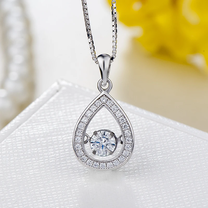 Оптовая продажа подвеска Новое поступление ожерелье до ключицы из стерлингового