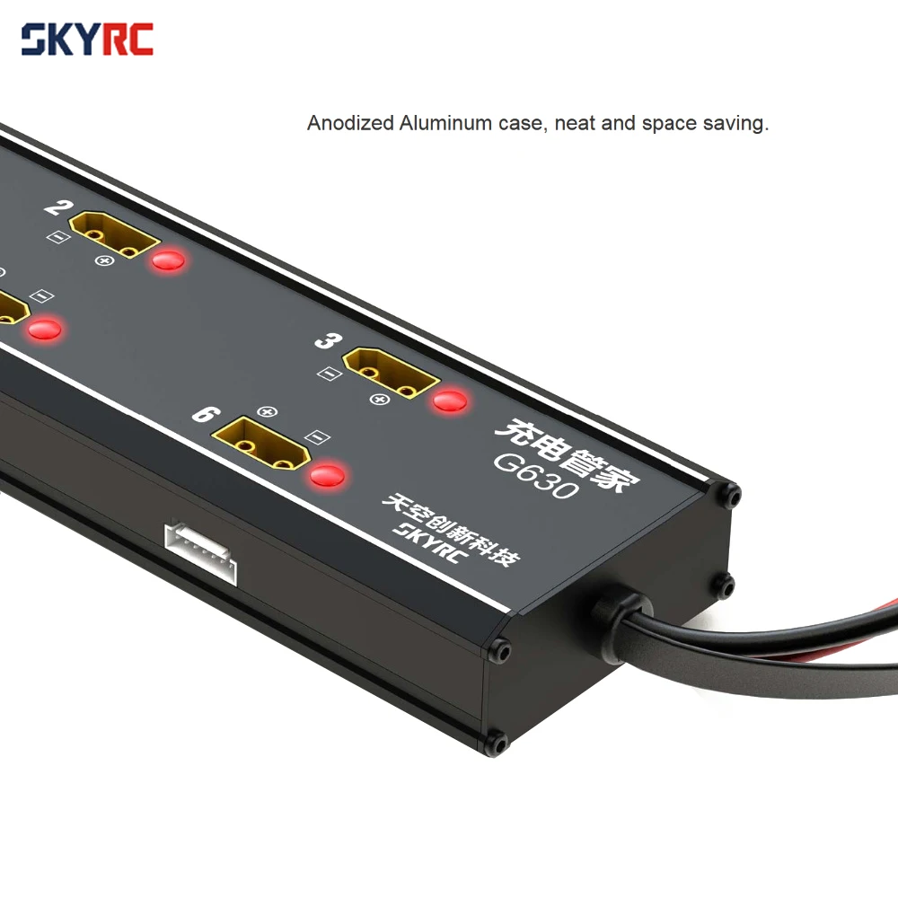 1 шт. SKYRC G630 6 в 1 зарядный концентратор/система управления зарядкой в паре с PC1080 зарядное устройство для БПЛА/сельскохозяйственных беспилотных батарей
