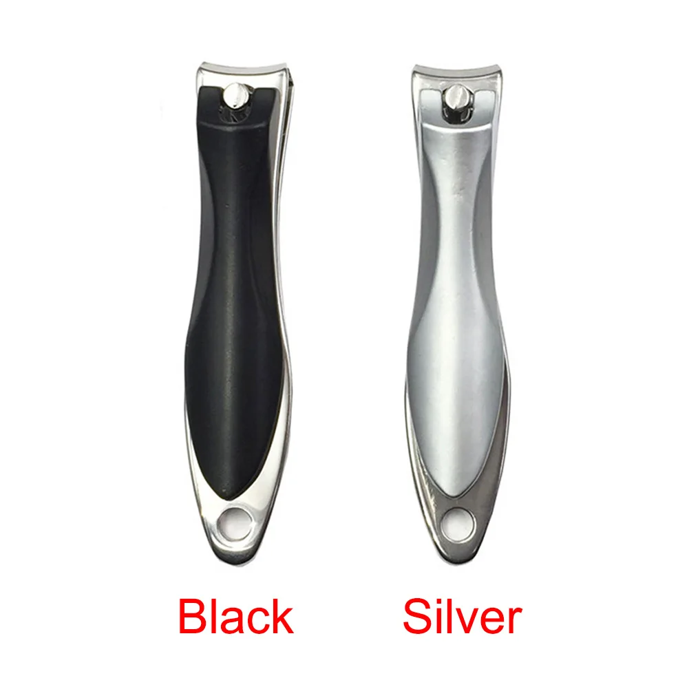 Blades Durable Nail Clippers Fingernail Cutter Anti-skid Handle Opening Stainless Steel Fashion Appearance | Красота и здоровье