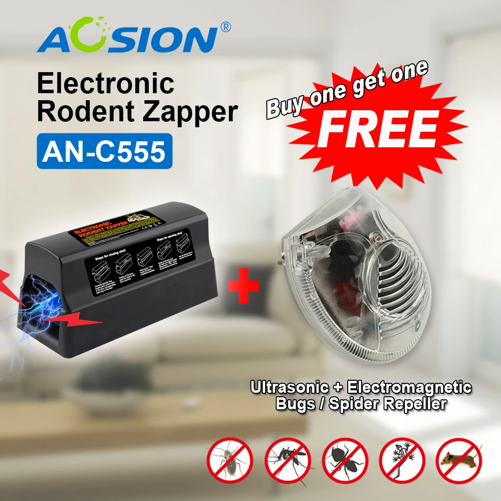 Buy Aosion Human Electronic mouse mice rat rodent trap kille