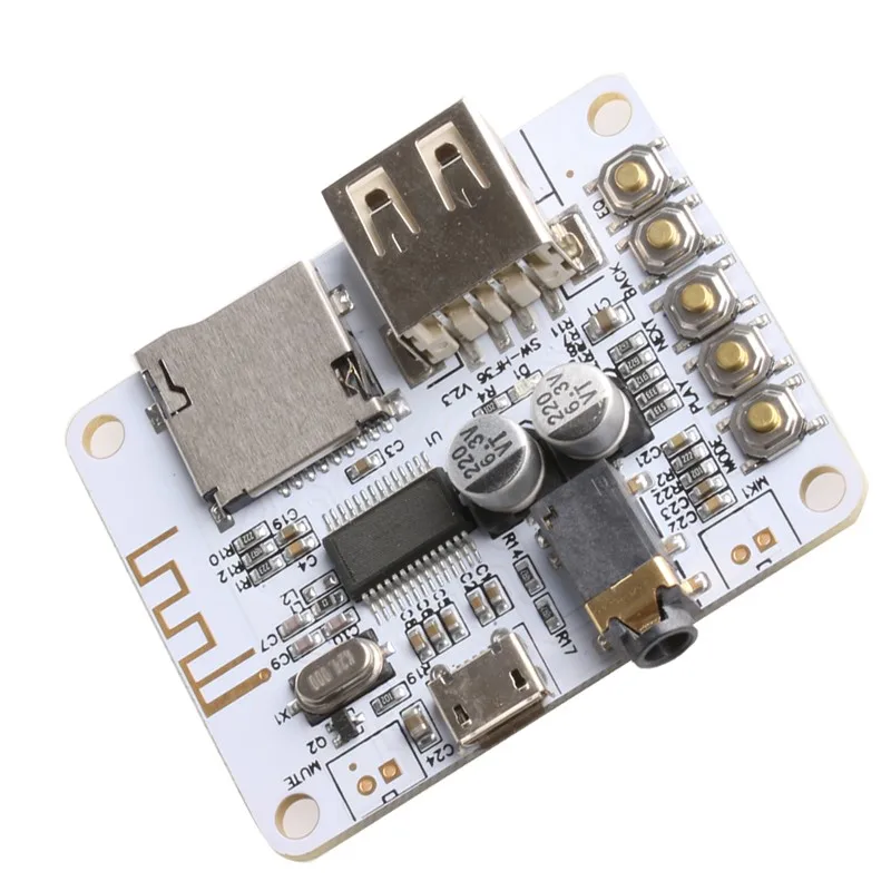 Беспроводной аудио Bluetooth приемника 5 В с usb карты памяти декодирования игра модуль