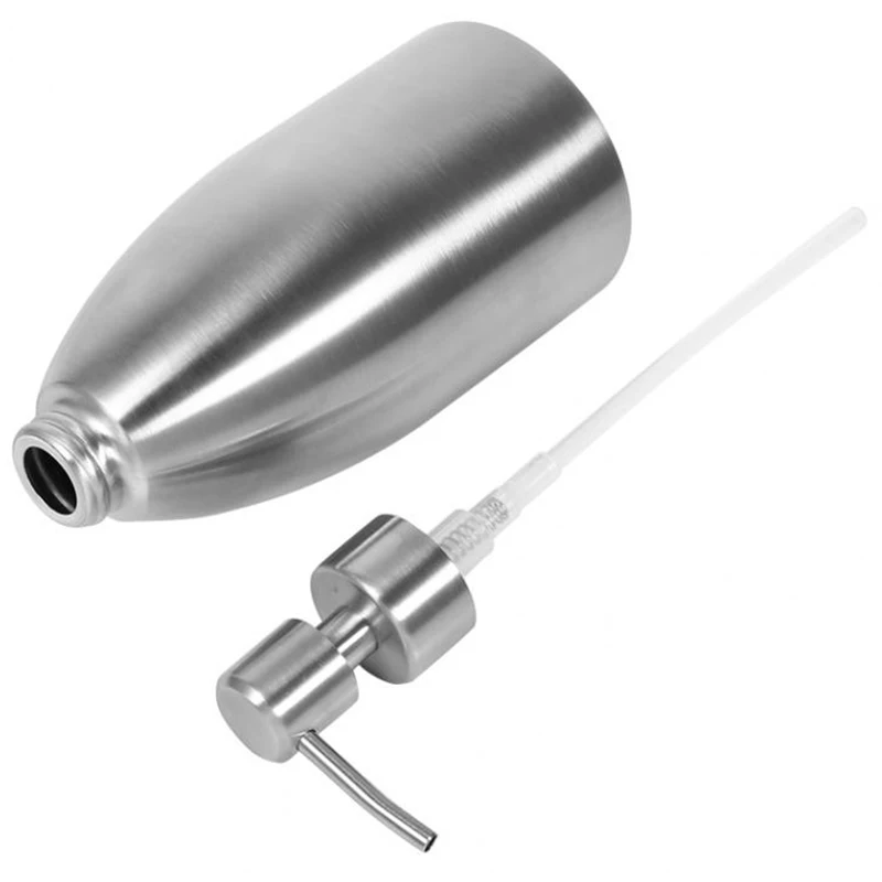 500 мл диспенсер для мыла из нержавеющей стали кухонный кран раковины ванная