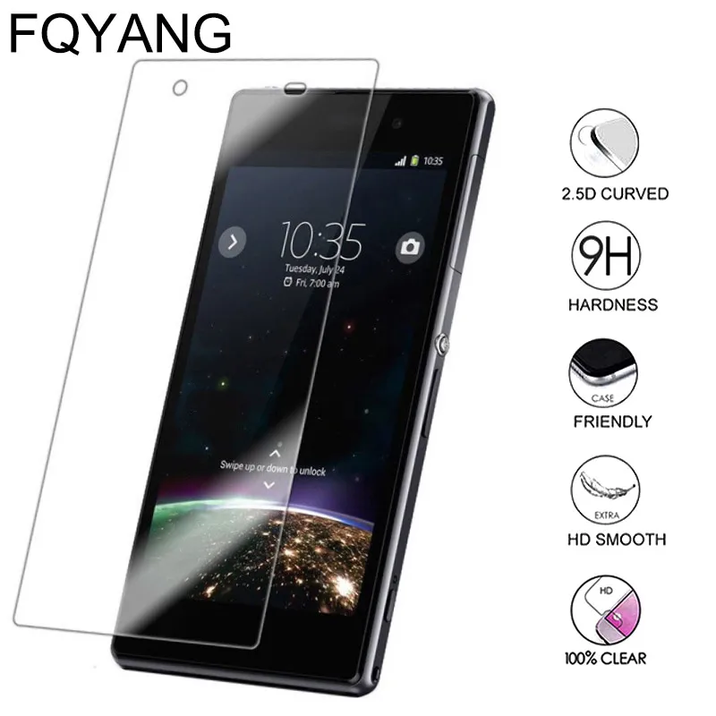 Fqyang 2 шт. с уровнем твердости 9 H закаленное Стекло для SONY C5 6 Z Z1 Z2 Z3 Z4 Z5 Мини плюс L36H