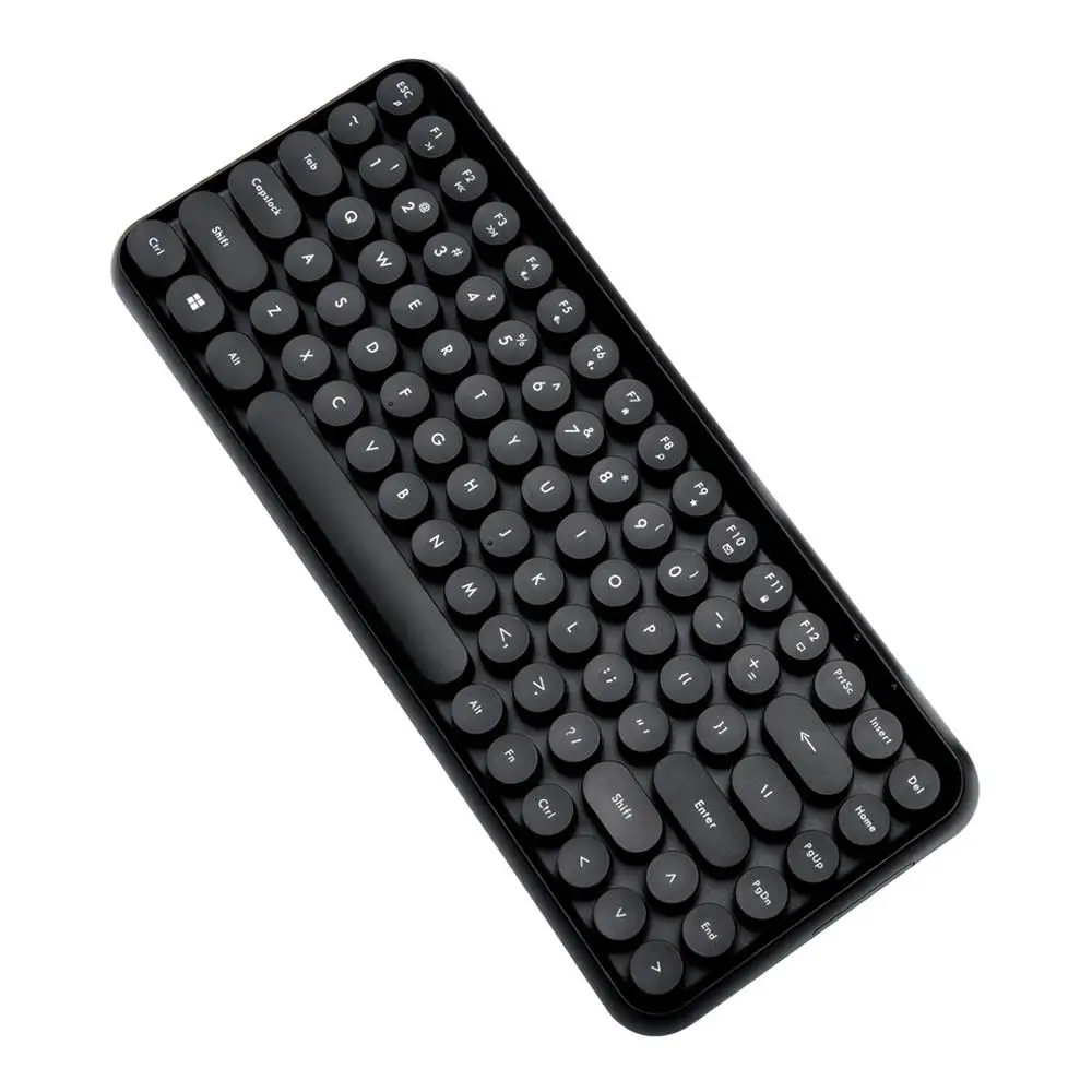 Ajazz 308i Bluetooth беспроводная клавиатура 84 классические круглые клавиши Teclado для Windows