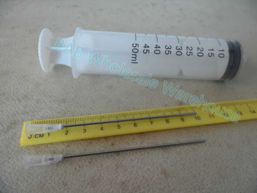 Шприц Luer lock 50 мл + 16 г 10 см|needle for|syringe dispenserneedles for syringes |
