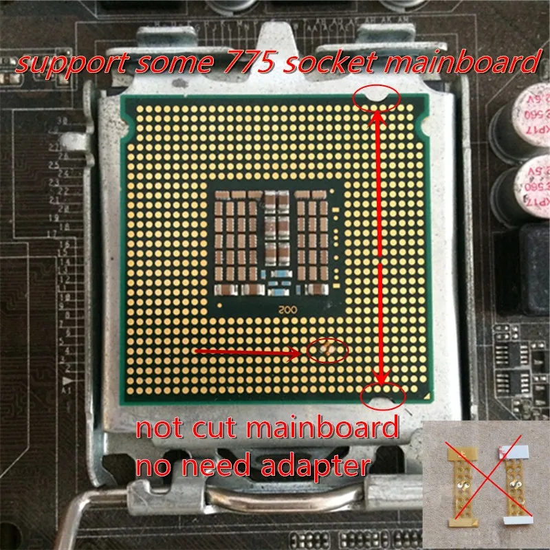 Процессор INTEL XEON E5450 3,0 ГГц/кэш L2 12 МБ/четырехъядерный/FSB 1333 МГц/серверный Процессор работает на некоторых 775 разъемах материнской платы ryzen