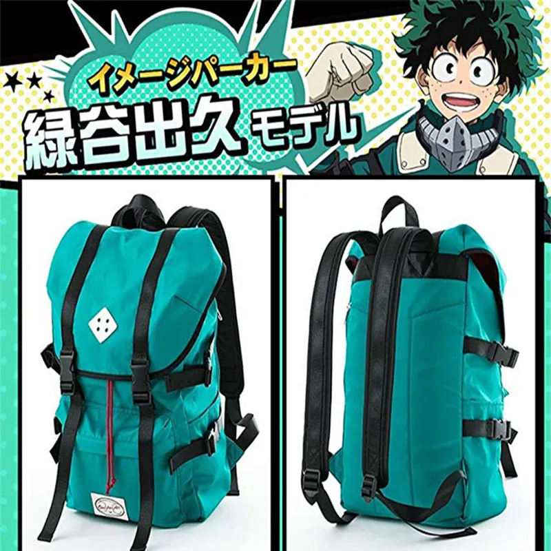 My Hero Academy Midoriya Izuku костюм для косплея рюкзак bakugou katsuki Модная студенческая сумка