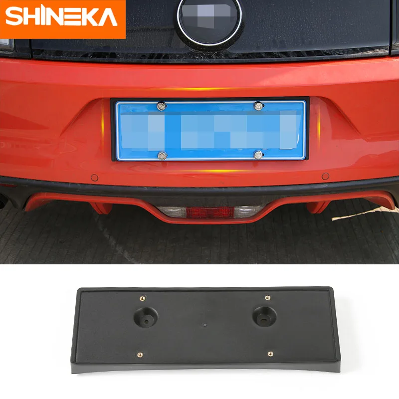 SHINEKA держатель номерного знака Для Ford Mustang 2015 + Автомобильный передний бампер