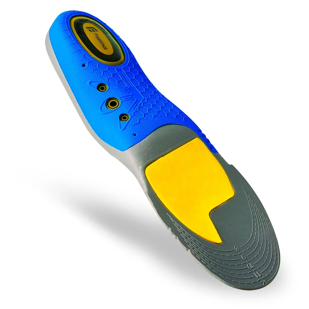 EVA Гелевые Стельки спортивные беговые стельки массирующие вкладыши для обуви