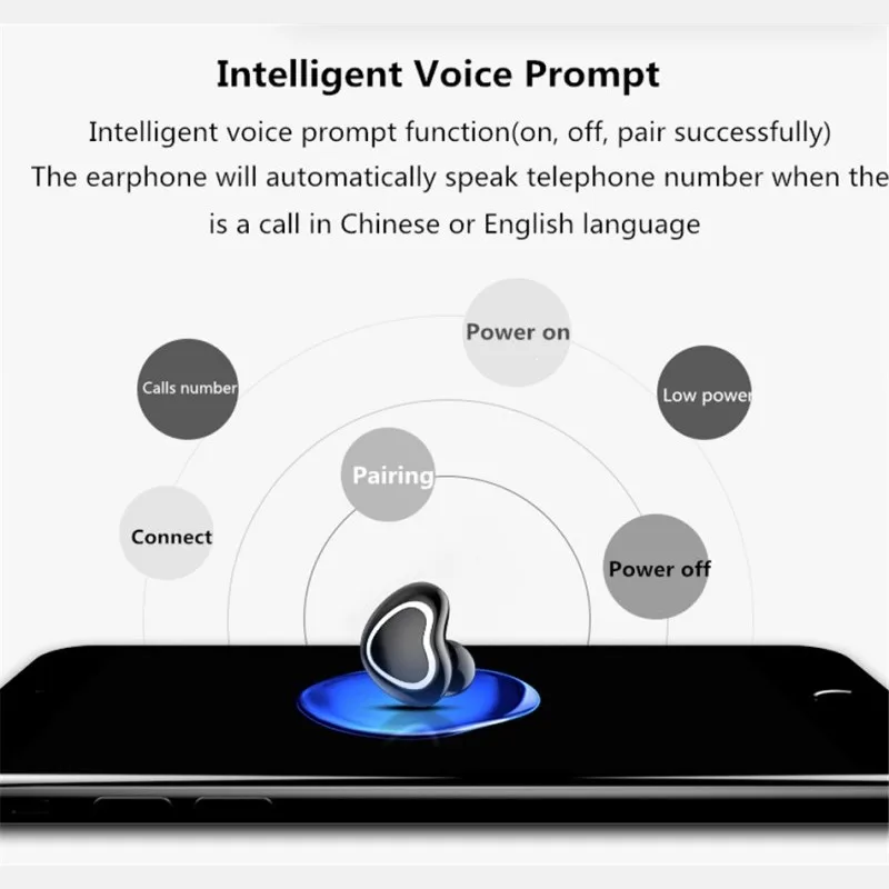 X7 Мини Bluetooth наушники Беспроводной вкладыши наушник беспроводной телефон Hands free