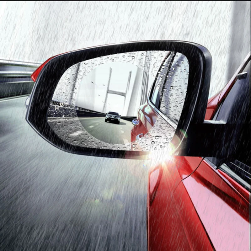 2 шт. Зеркало для автомобиля прозрачная пленка анти-туман спрей