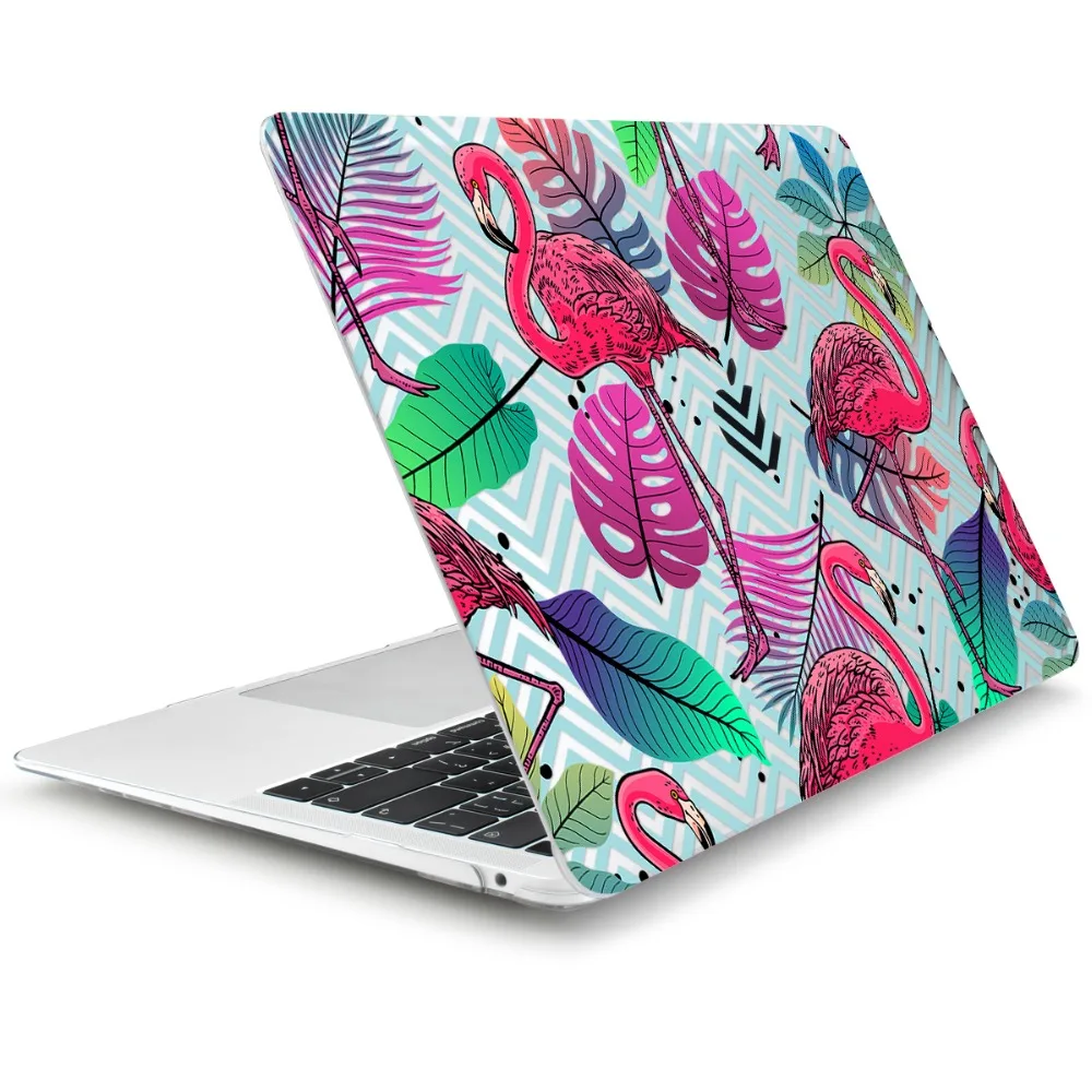 Чехол с цветочным фламинго для Macbook Air Pro retina 11 12 13 15 2018 A1932 чехол macbook 3 6 ноутбука
