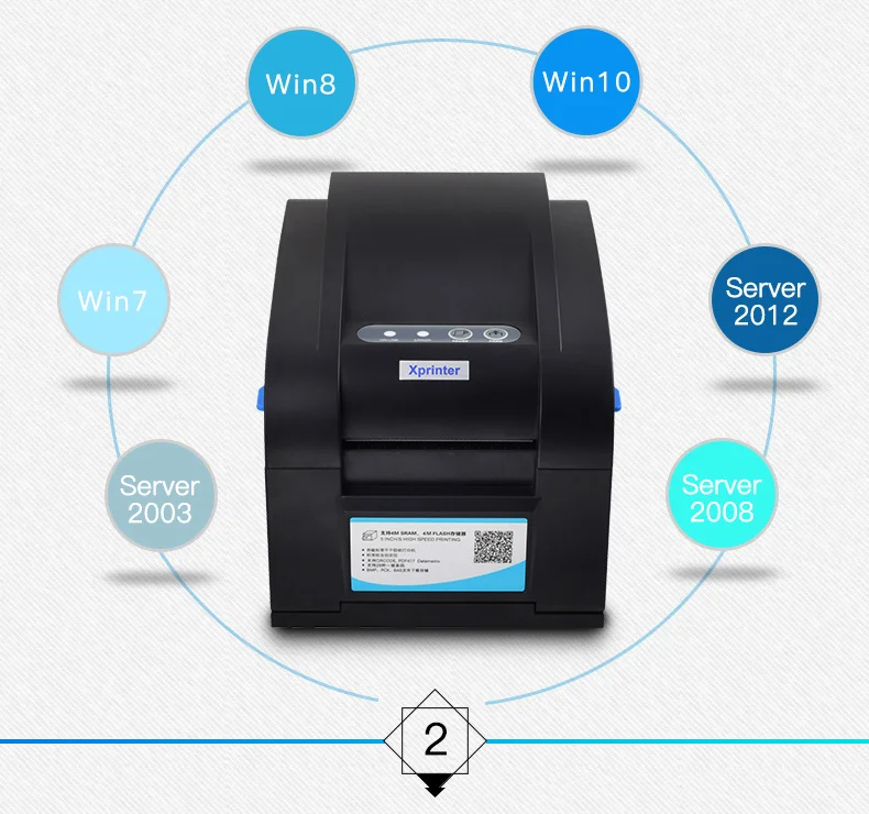 Новое поступление оригинальный принтер штрих кода Qr для наклеек термоклейкий