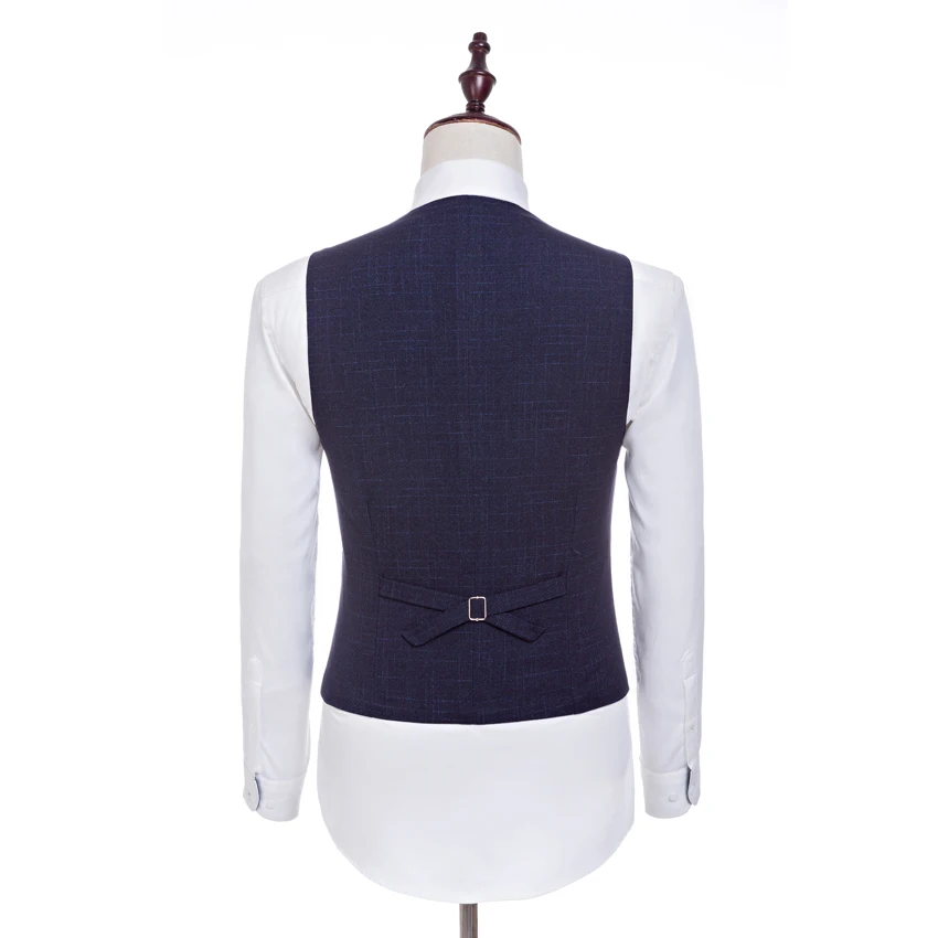 Новый шерстяной Ретро джентльменский стиль Индивидуальный заказ мужской жилет