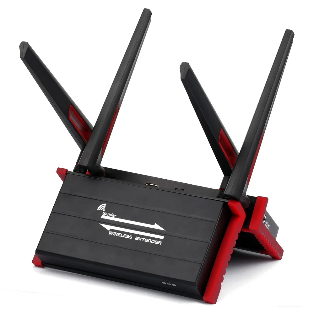 Puzhijie беспроводной HDMI удлинитель 300 м 984FT двойная антенна поддержка Full HD 1080P с ИК