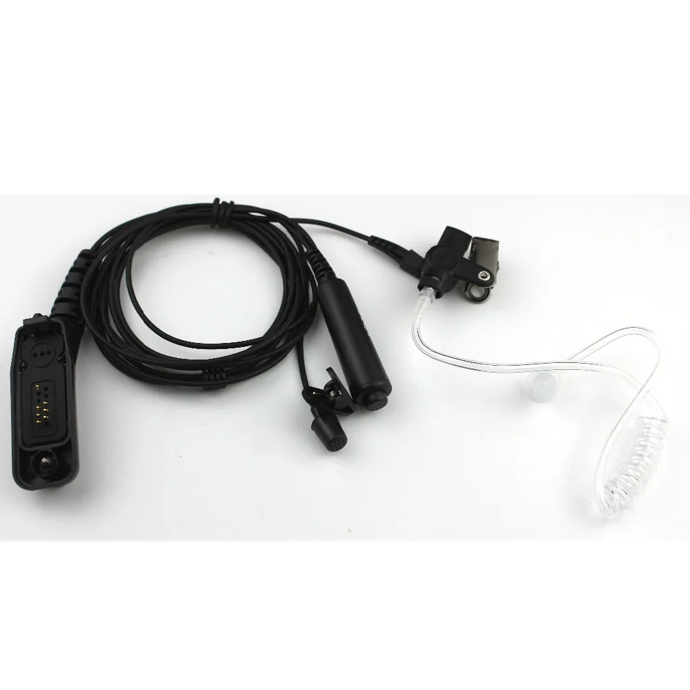 Гарнитура акустическая Воздушная трубка наушник PTT для Motorola Walkie Talkie XiR P8200 P8208 P8260 2