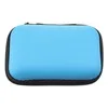 SKY BLUE 12X8CM Urijk Органайзер проводов для наушников коробка для передачи данных кабель коробка для хранения Чехол Контейнер для монет наушники защитный чехол контейнер - Цвет: SKY BLUE 12X8CM