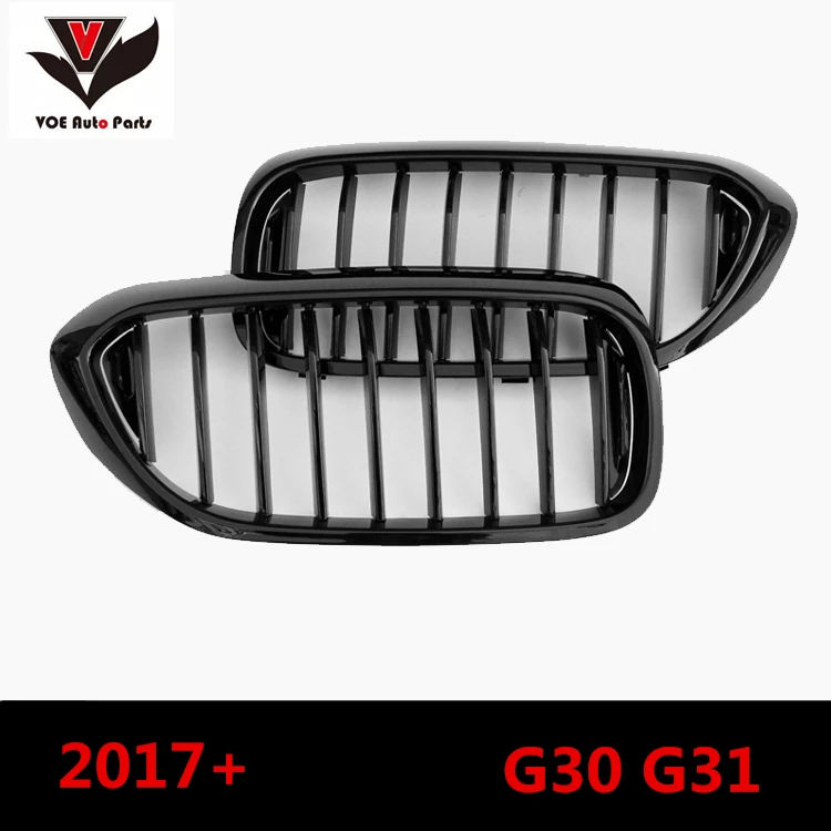 

VOE G30 G31 Gloss Black ABS Plastic Auto Car-styling Front Racing Grill Grille for BMW G30 G31 New 5 Series 2017 2018