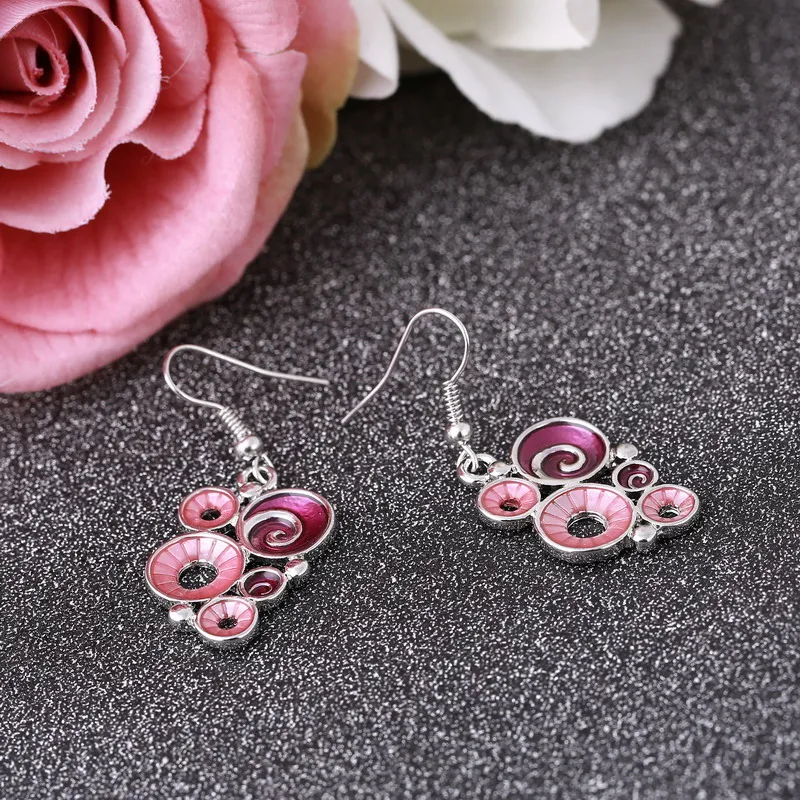 Комплект из колье серёг и с эмалью|jewelry findings|jewelry gift boxes for necklacesjewelry display necklace |