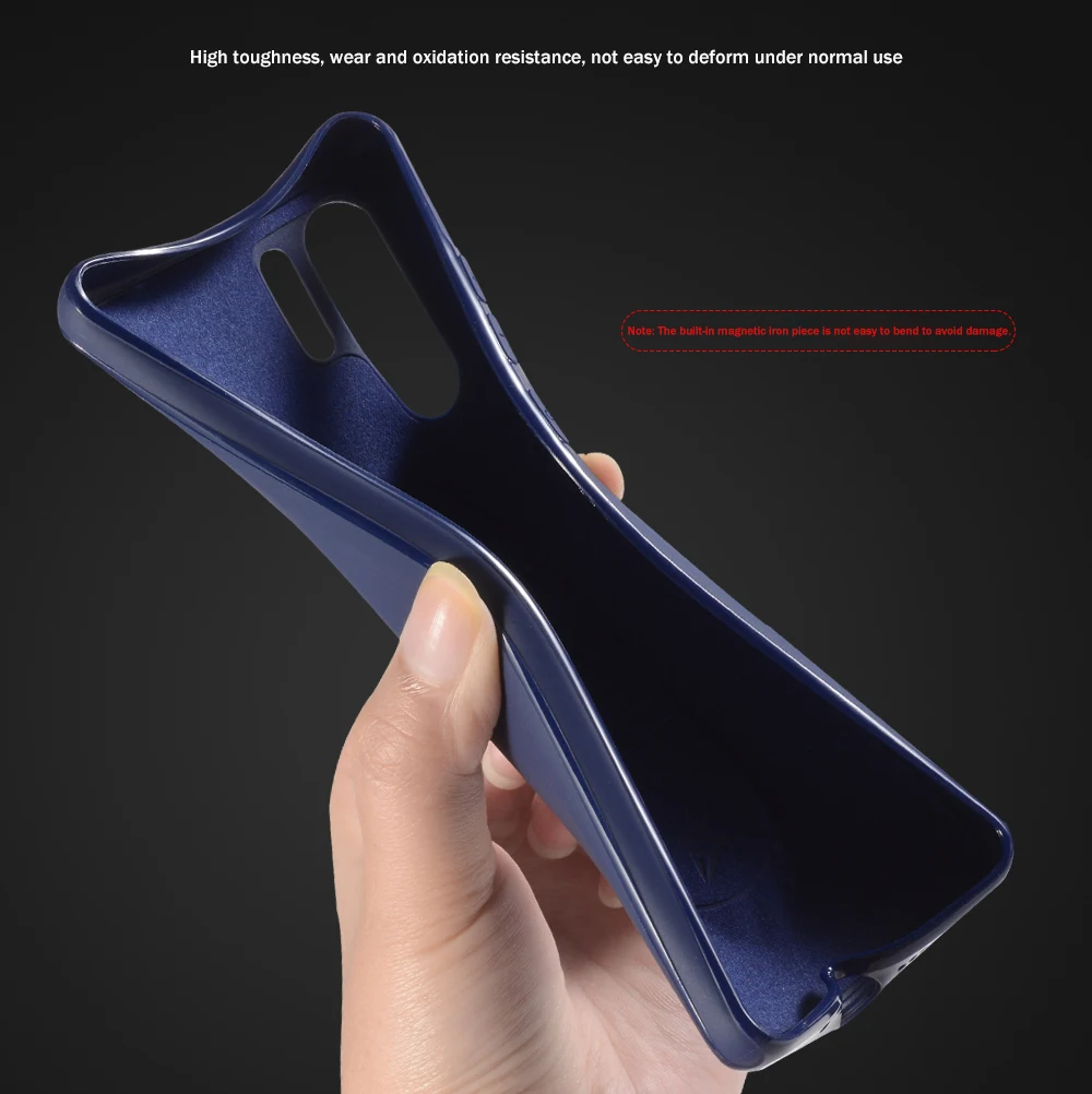 Новинка для Huawei P30/P30Pro магнитный автомобильный держатель чехол Мягкий ТПУ