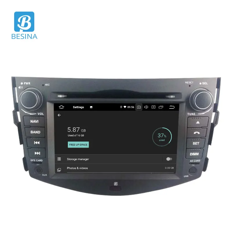 Besina Android 10 Car DVD Player For Toyota RAV4 Rav 4 2007 2008 2009 2010 2011 Multimedia GPS Navigation Stereo 2Din Radio | Автомобили и