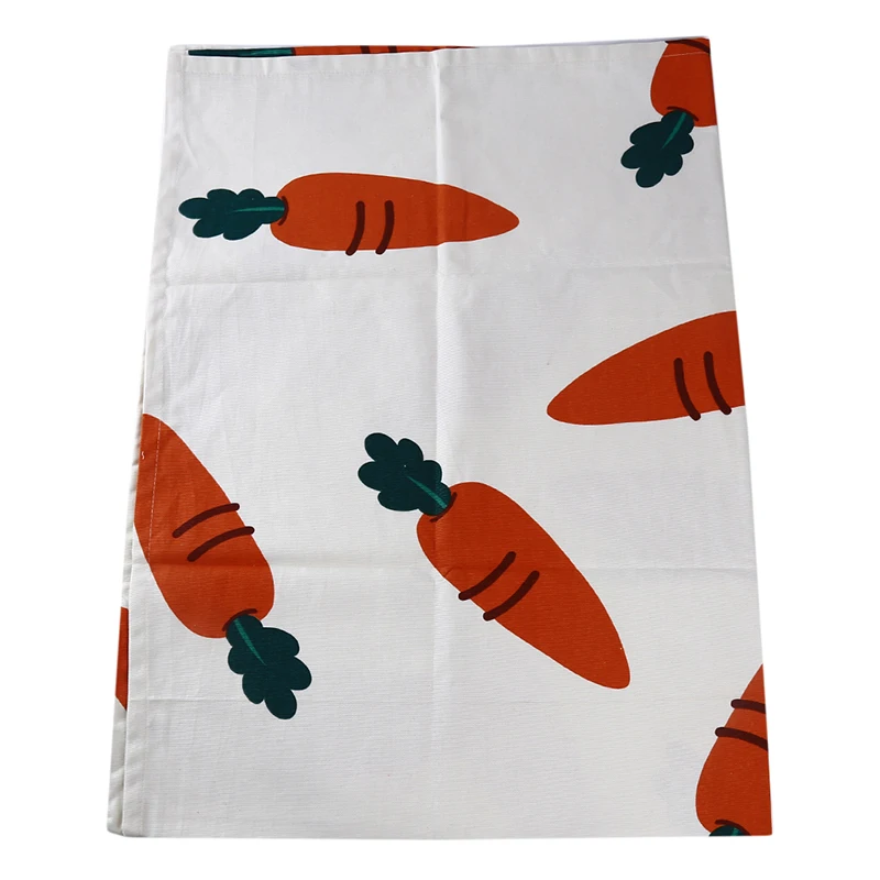 Cute Cartoon Pattern Tablecloth Mantel Rectangular Elegant Table Cover Carrot Vegetables Creative Tablecloths | Дом и сад