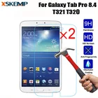 Закаленное стекло 2 шт.лот 9H 2.5D 0,3 мм для Samsung Galaxy Tab Pro 8,4 SM-T320 T321 T325, прозрачная защитная пленка для планшетного ПК