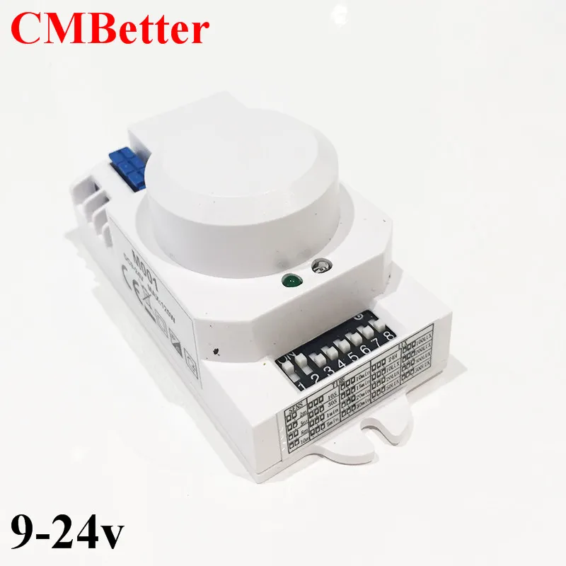 Высокое качество DC12V/DC24V автоматическая микроволновая датчик движения/детектор светильник переключатель(1 шт GS032