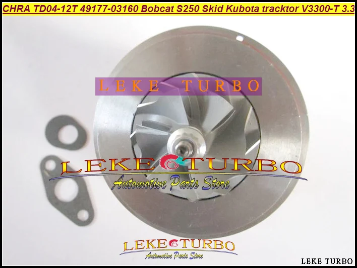 Турбо картридж CHRA TD04 49177 03160 1G565 17012 1701 для Mitsubishi Pajero L200 Bobcat S250 V3300 T с бортовым