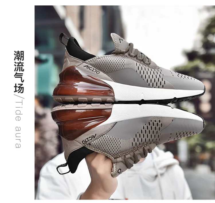 Новая спортивная обувь для мужчин беговые кроссовки для женщин Air Sole дышащая сетка на шнуровке для тренировок на открытом воздухе Фитнес Спортивная черная обувь