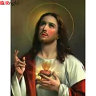 Алмазная живопись Иисуса Священное Сердце Крест христианские религиозные картины DIY 3D Алмазная вышивка Раскрашивание по номерам XY1