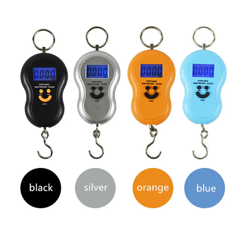 

50kg Gourd Scales Portable Hook Scales Express Scale Luggage Scale Kitchen Scale