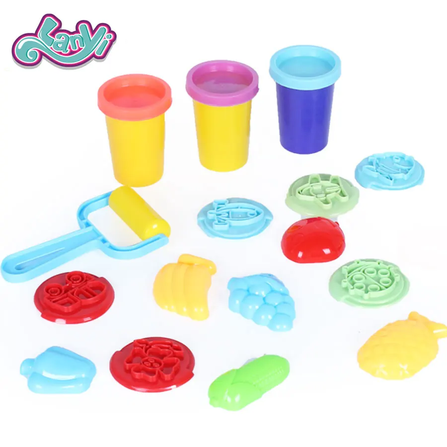 Набор волшебных слизи Lanyitoys 3 типа/набор игрушки для пони фруктов морских