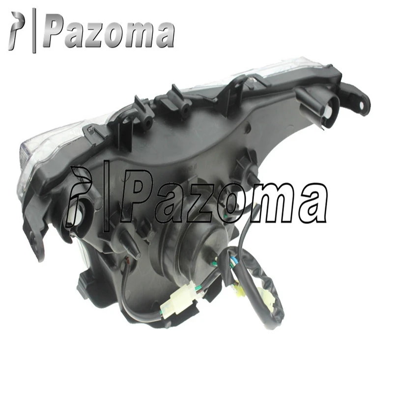 Фара для мотогонок PAZOMA фара мотоцикла с H4 лампами светодиодная Honda CBR 250R CBR250R 2009 2010