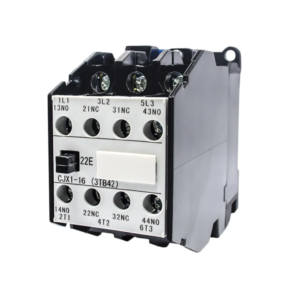 CJX1 16A AC магнитный контактор 16/22 3TB42 двигателя переменного тока 24V 220V 380V 2NO