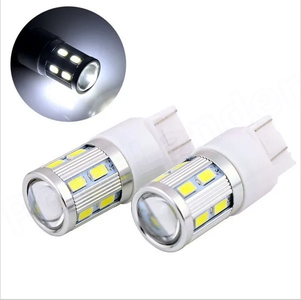 2PCS 3W LED Brake Bulbs Car T20 5630 16SMD Aluminum Case Rear Light reverse turn signal external source hot sale | Автомобили и