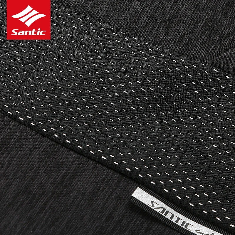 Santic Мужская зимняя хлопковая велосипедная куртка для езды на велосипеде уличные