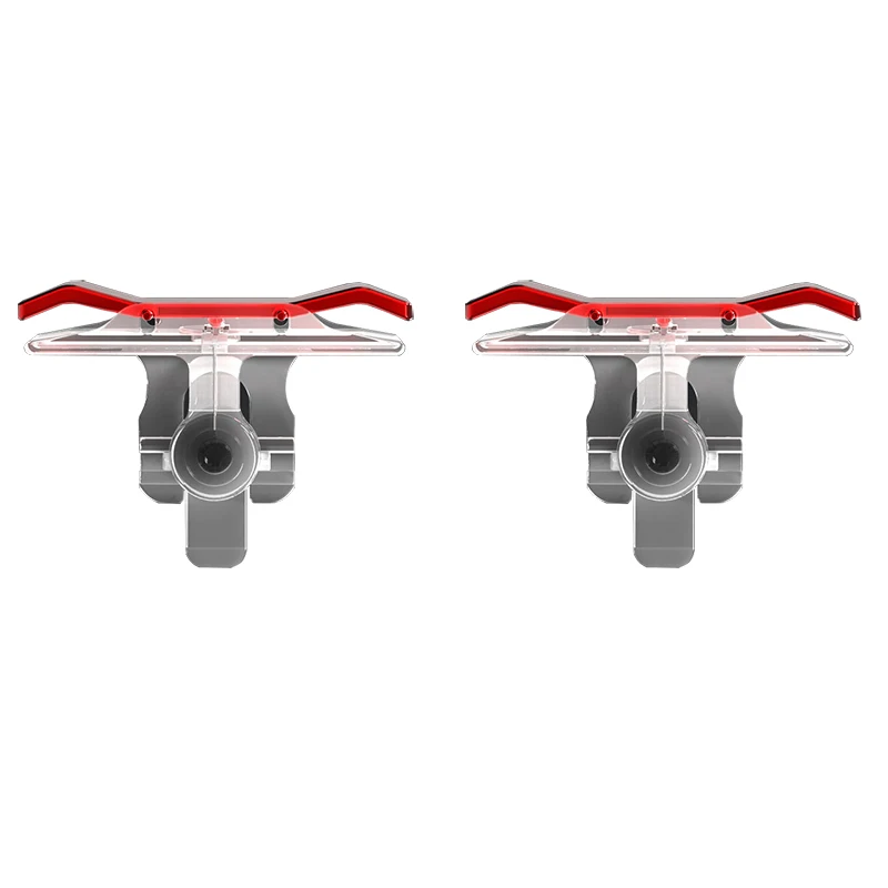 1Pair Button Игровой курок для мобильного телефона PUBG, кнопка огня, геймпад, игровой джойстик, Aim Key Shooter, игровой коврик, подставка - Цвет: 1Pair Button