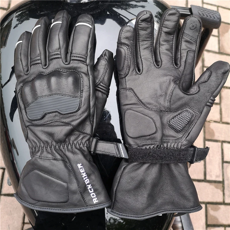 Новинка 2018 байкерские ретро кожаные мотоциклетные перчатки из козьей шкуры