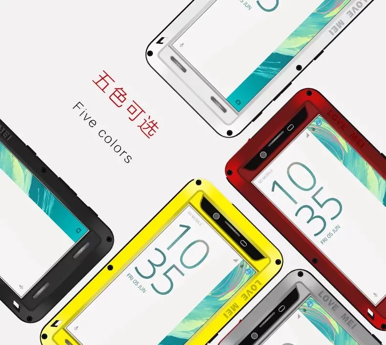 Новейший Алюминиевый Экстрим Противоударный Пыли/Грязи Доказательство