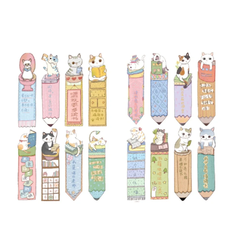 

30 шт./лот Милая кавайная бумага с мороженым и содовой Закладка Подарок Канцелярские товары пленка закладки для книг держатель сообщений Кар...