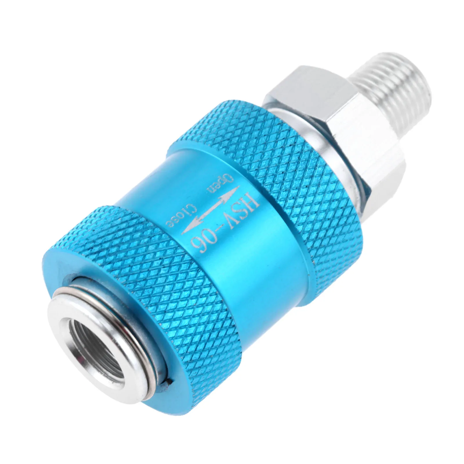 DRELD 1 шт. Алюминий HSV 06 1/8 &quot(9 5 мм) нить трубопроводов выхлопной ручной ползунковый